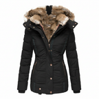 Warm Padded Winter Jacket Women