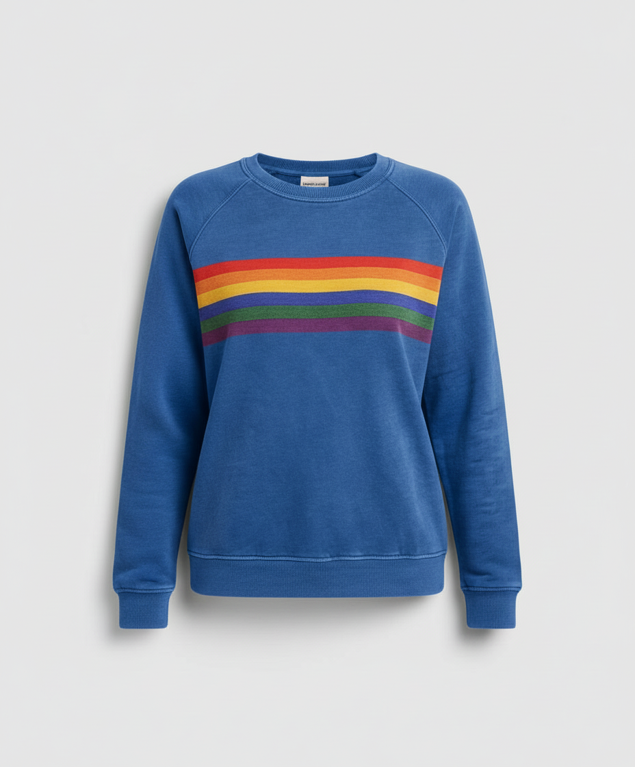 Soft Rainbow Sweater Women