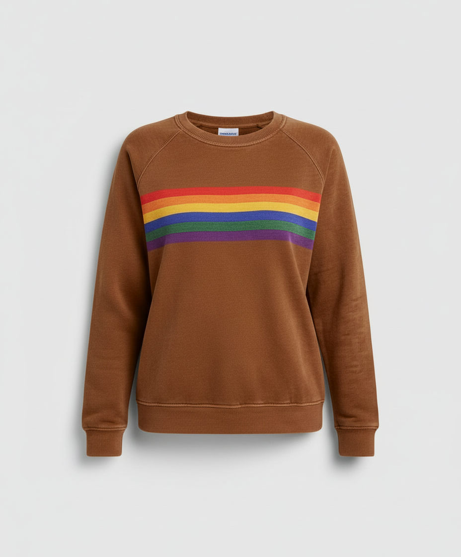 Soft Rainbow Sweater Women