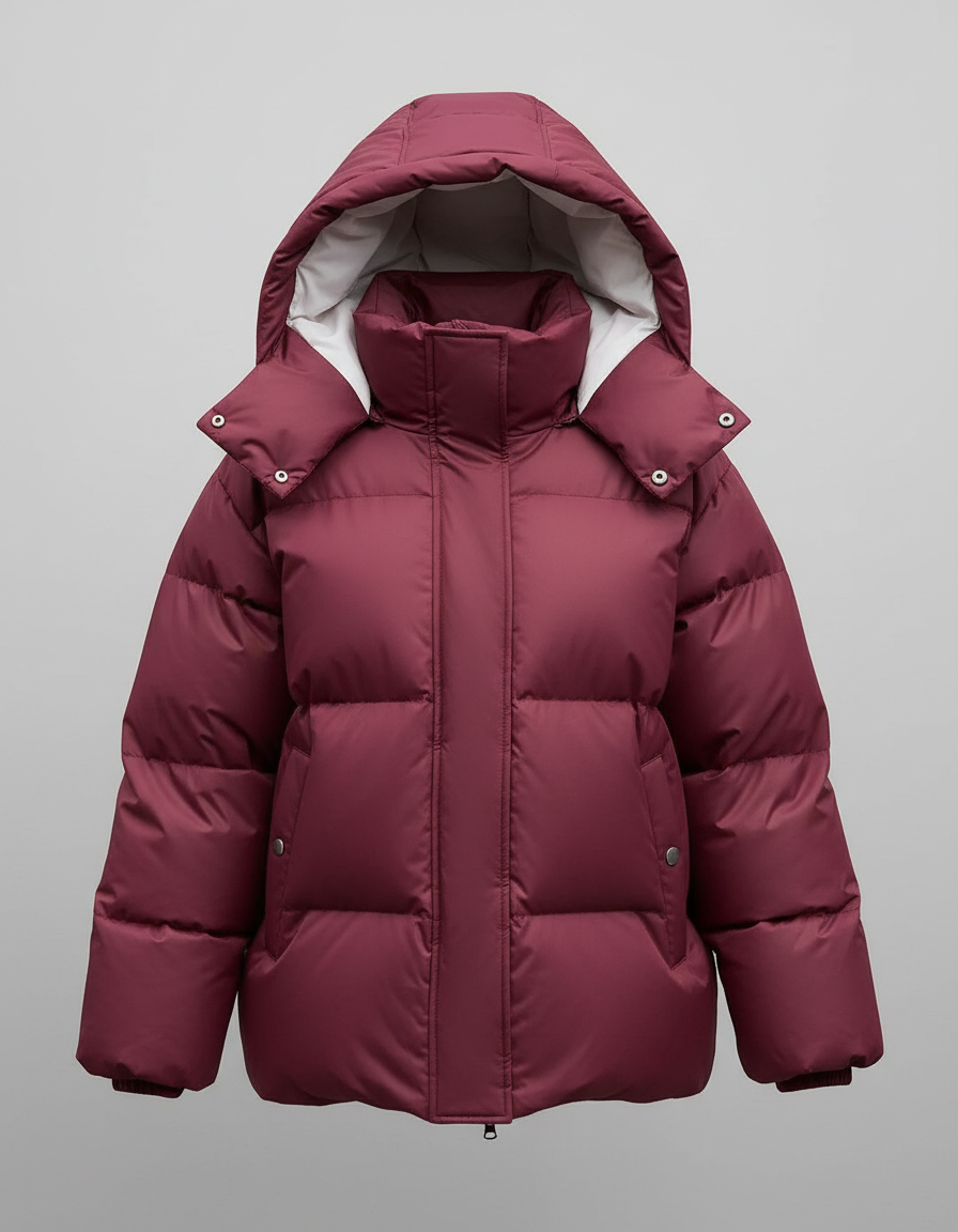 Modern women's puffer jacket