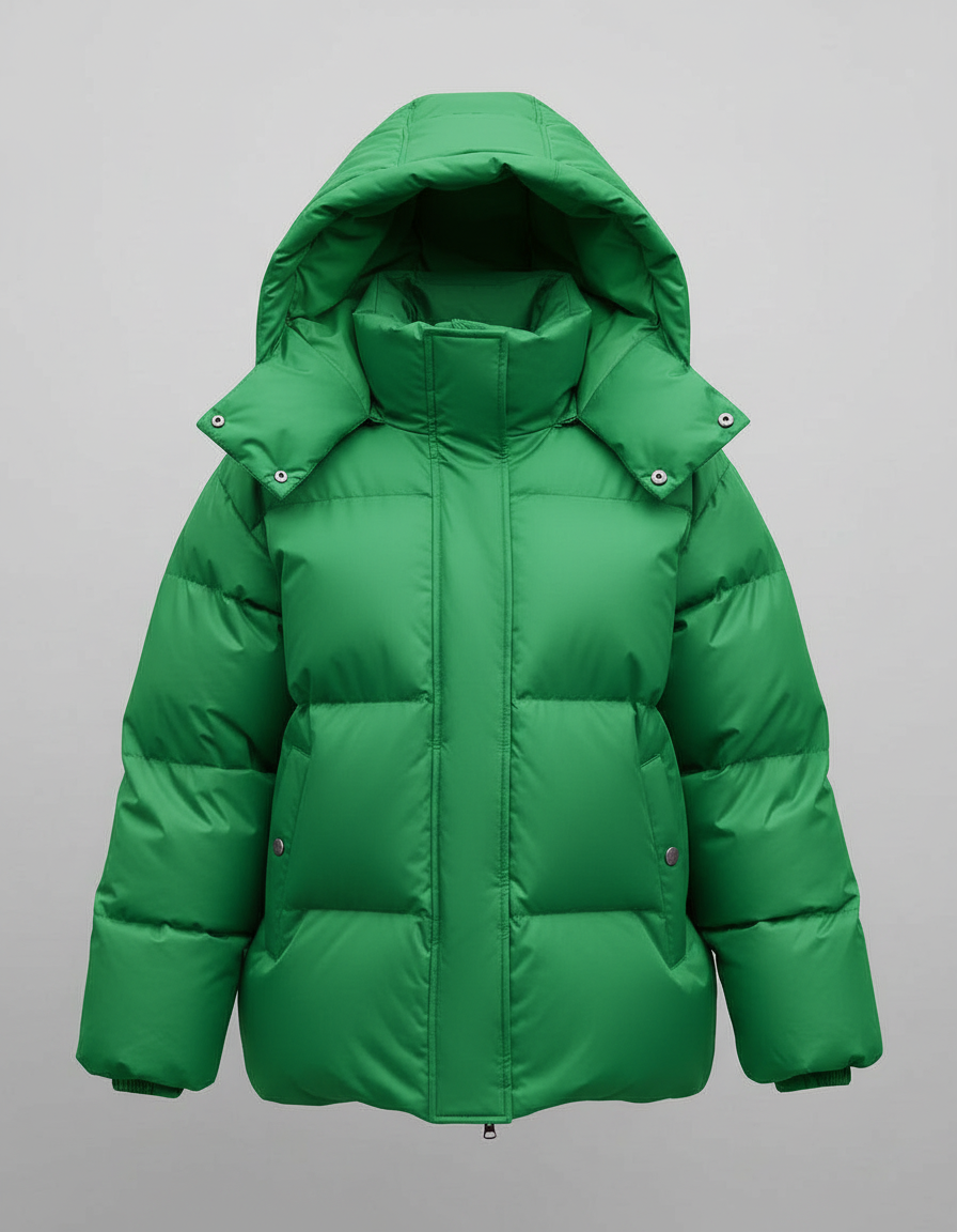 Modern women's puffer jacket
