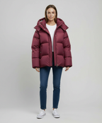 Modern women's puffer jacket