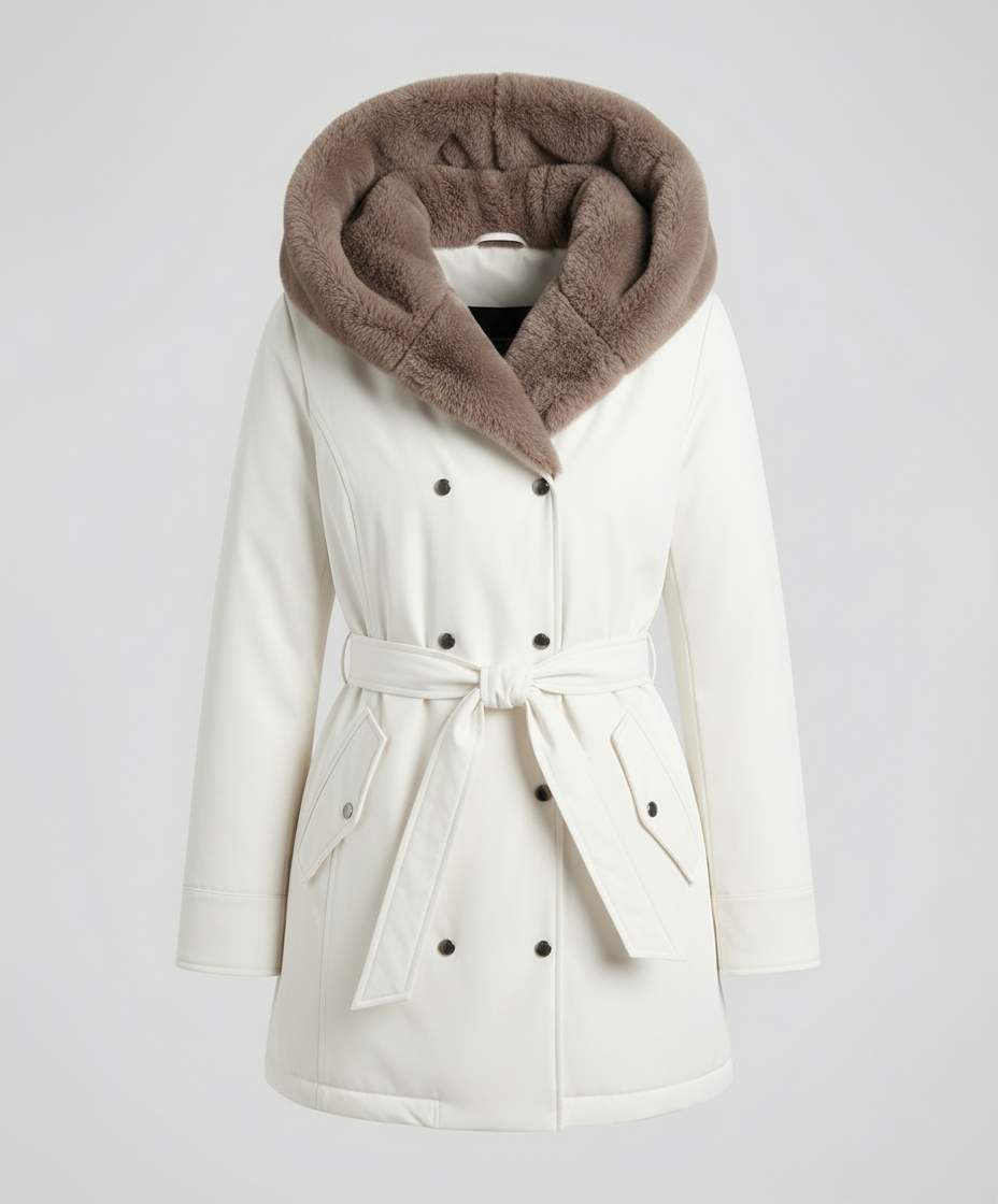 Warm Faux Fur Winter Jacket Women