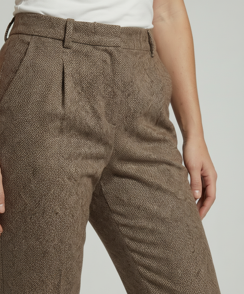Warm Wool Pants Winter Ladies