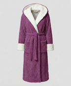 Cozy Fleece Bathrobe Women