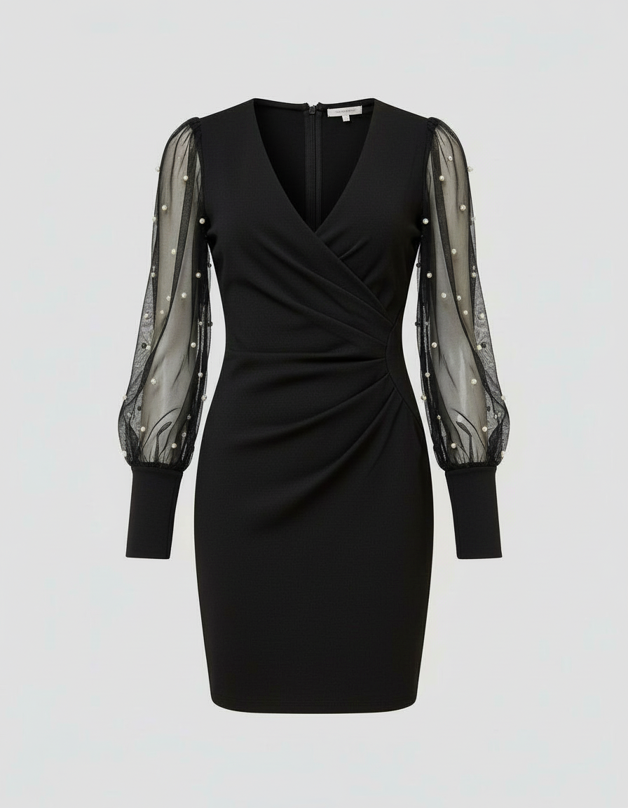Festive Lace Cocktail Dress Women