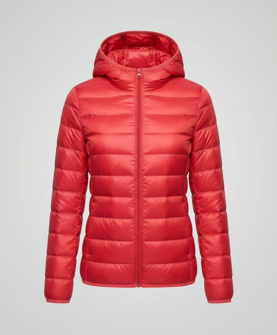 Ultra-light women's down jacket