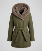 Warm Faux Fur Winter Jacket Women