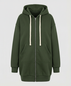 Knee-length Comfort Hoodie Women