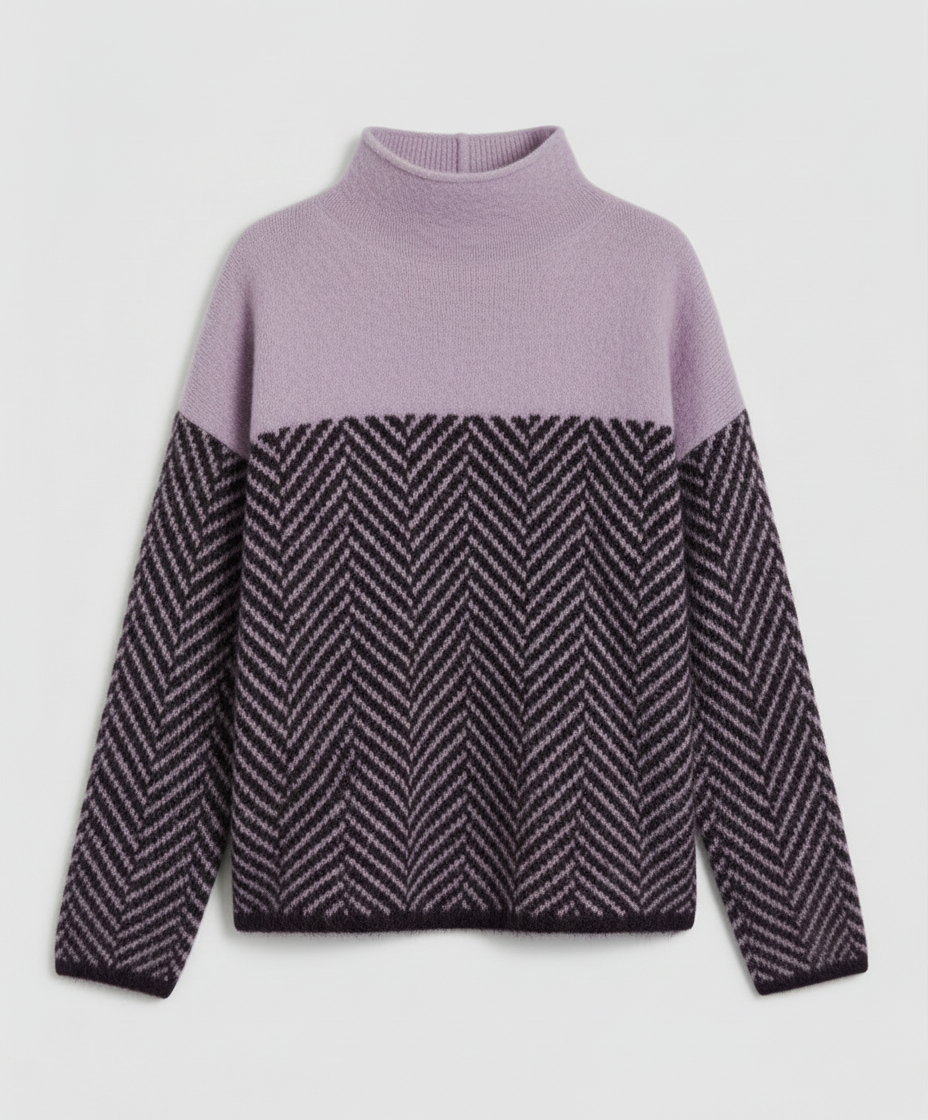 Soft Cashmere Roll Neck Sweater