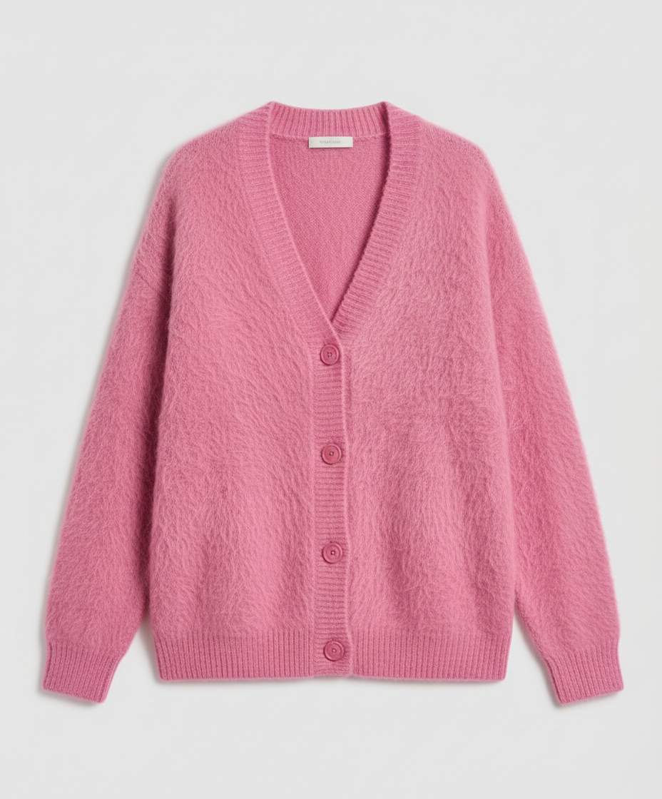 Cozy Mohair Cardigan Women