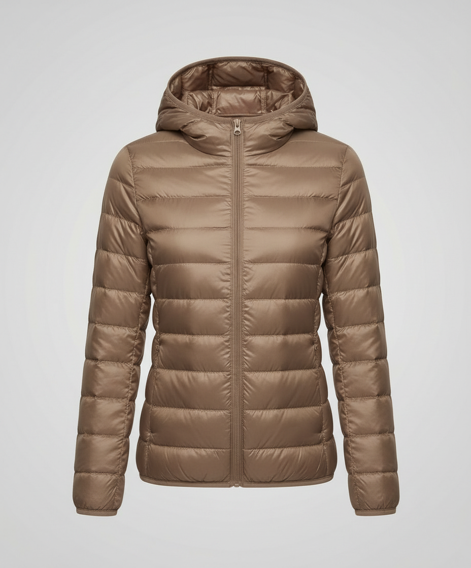 Ultra-light women's down jacket