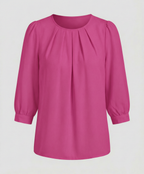 Elegant Satin Blouse Women