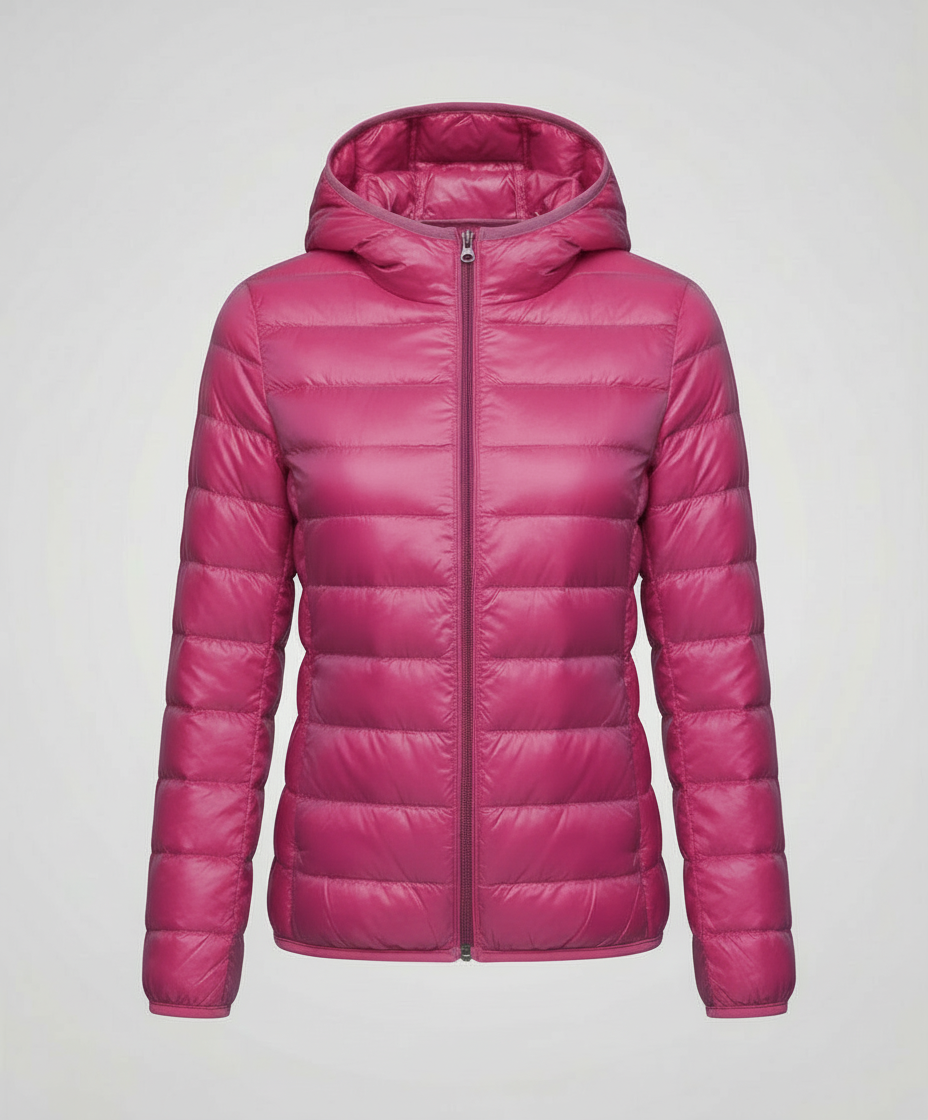 Ultra-light women's down jacket
