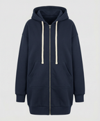 Knee-length Comfort Hoodie Women