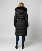 Women's winter jacket with hood