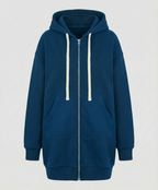 Knee-length Comfort Hoodie Women