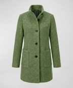 Elegant Vintage Wool Coat Women
