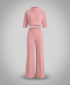 Tailored Autumn Pants Set Women