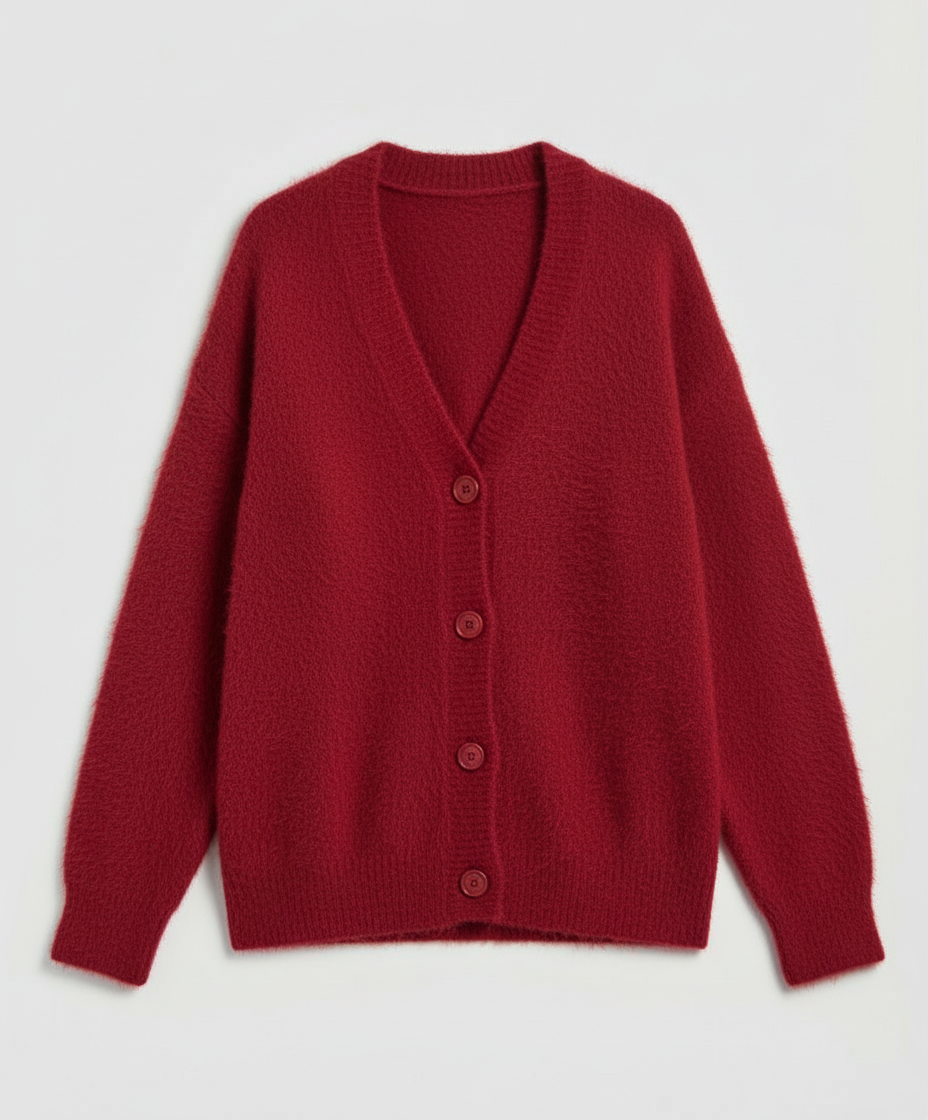 Cozy Mohair Cardigan Women