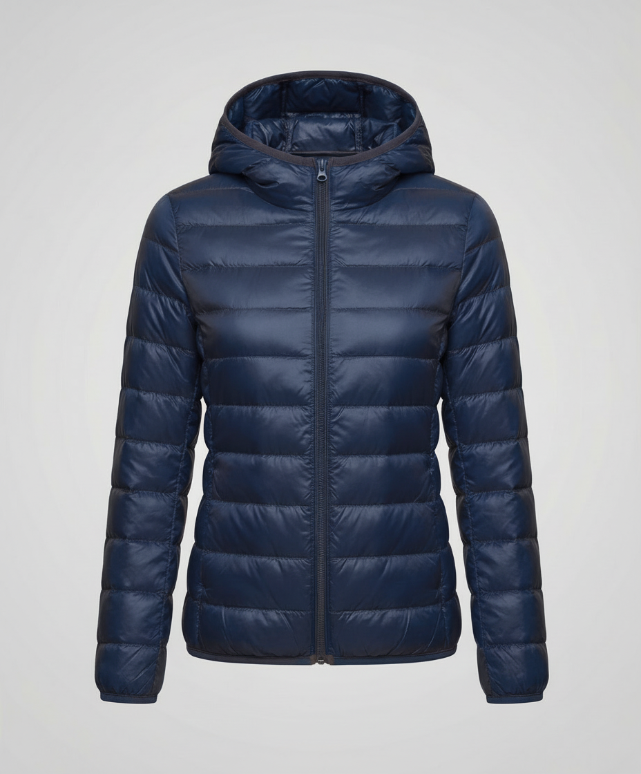 Ultra-light women's down jacket