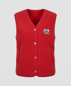 Women's Vest Button Closure