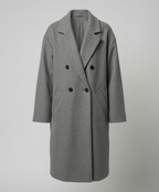Elegant Oversized Wool Coat Women