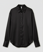 Elegant Silk Blouse Vintage Women