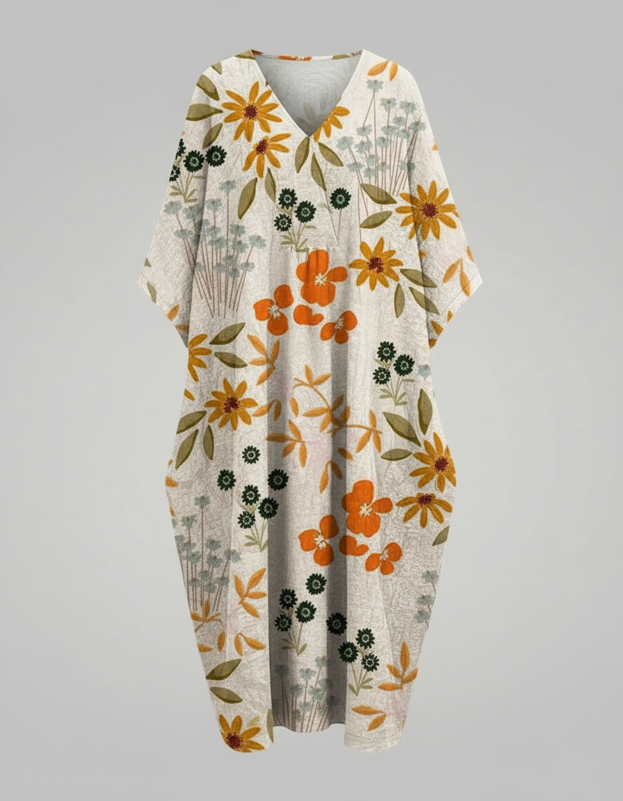 Airy Flower Summer Dress Women