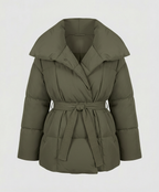 Fitted women's winter jacket