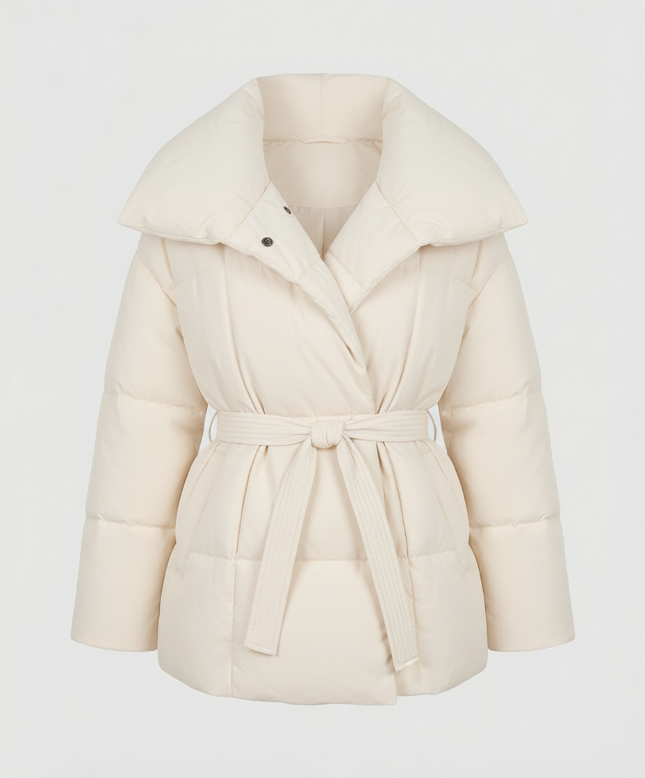 Fitted women's winter jacket