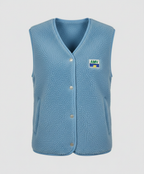Women's Vest Button Closure