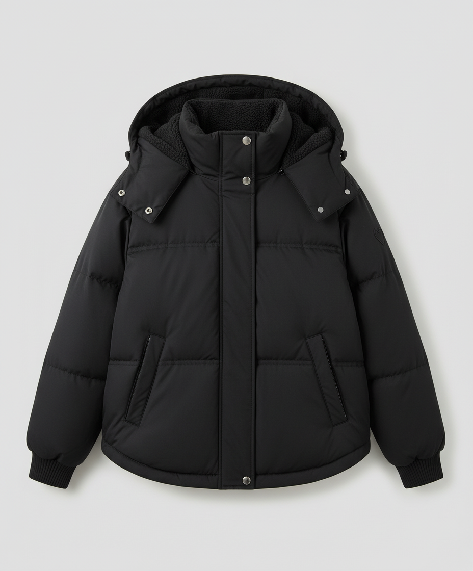 Warm Women's Winter Jacket Padded