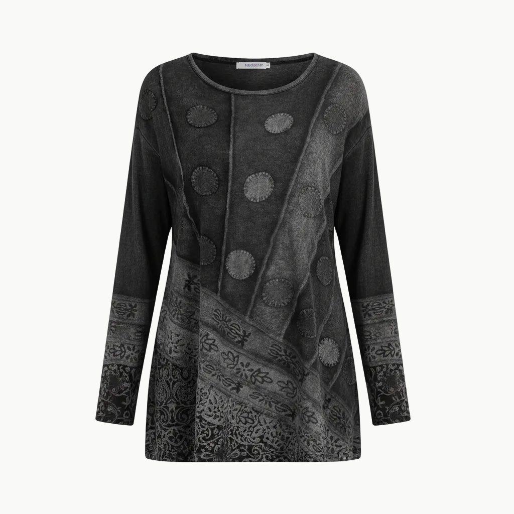 Colorful Vintage Tunic Women