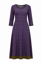 Boho Elegant Midi Dress Women