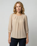 Elegant Satin Blouse Women