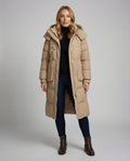 Winter coat women hood