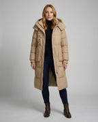 Winter coat women hood