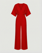 Casual Wide Leg Jumpsuit Women