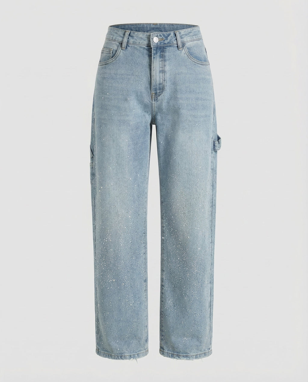 Sparkling Diamond Jeans Women