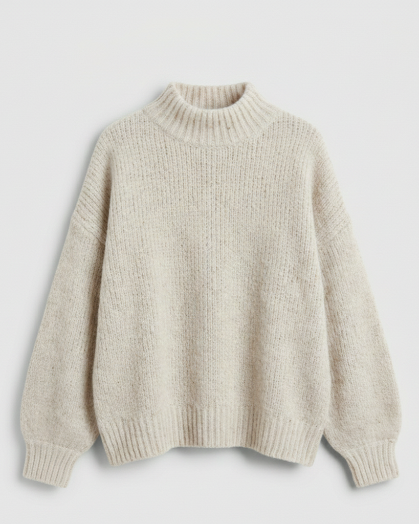 Fluffy Oversized Sweater Women