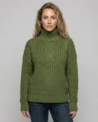 Comfortable turtleneck sweater women