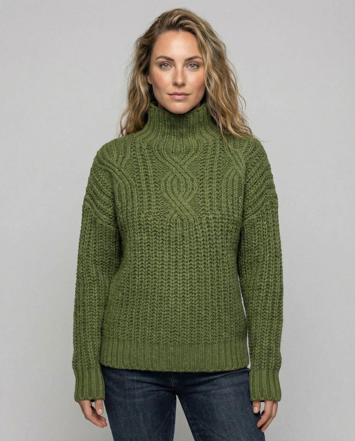 Comfortable turtleneck sweater women