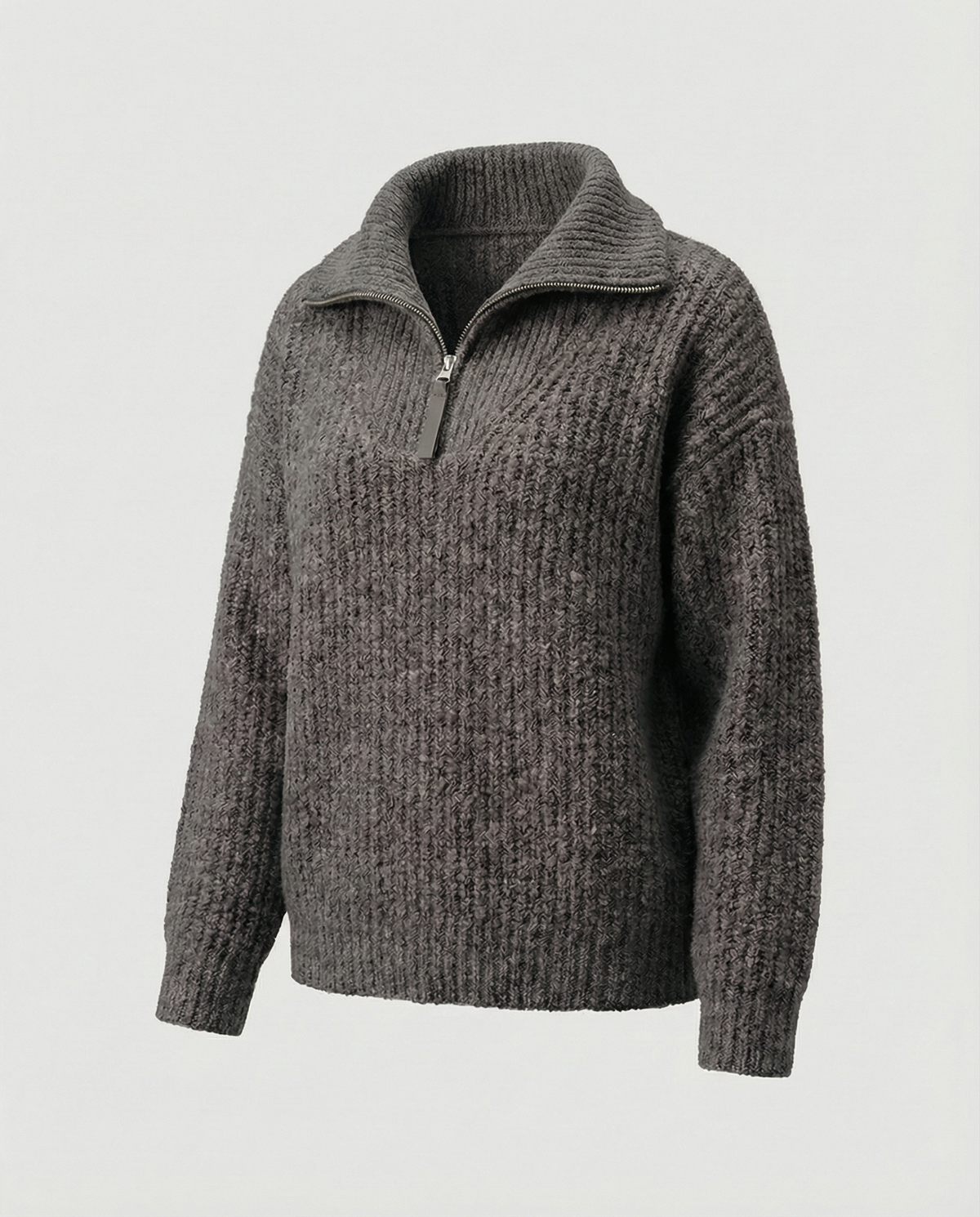 Ladies Zipper Sweater