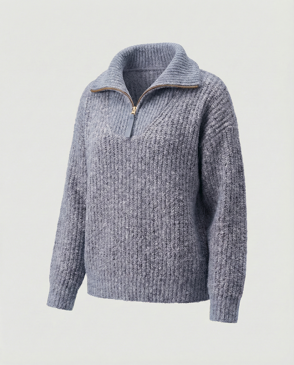 Ladies Zipper Sweater