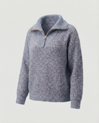 Ladies Zipper Sweater