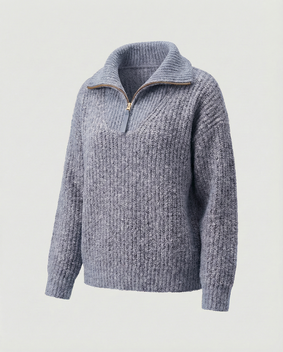 Ladies Zipper Sweater