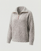Ladies Zipper Sweater