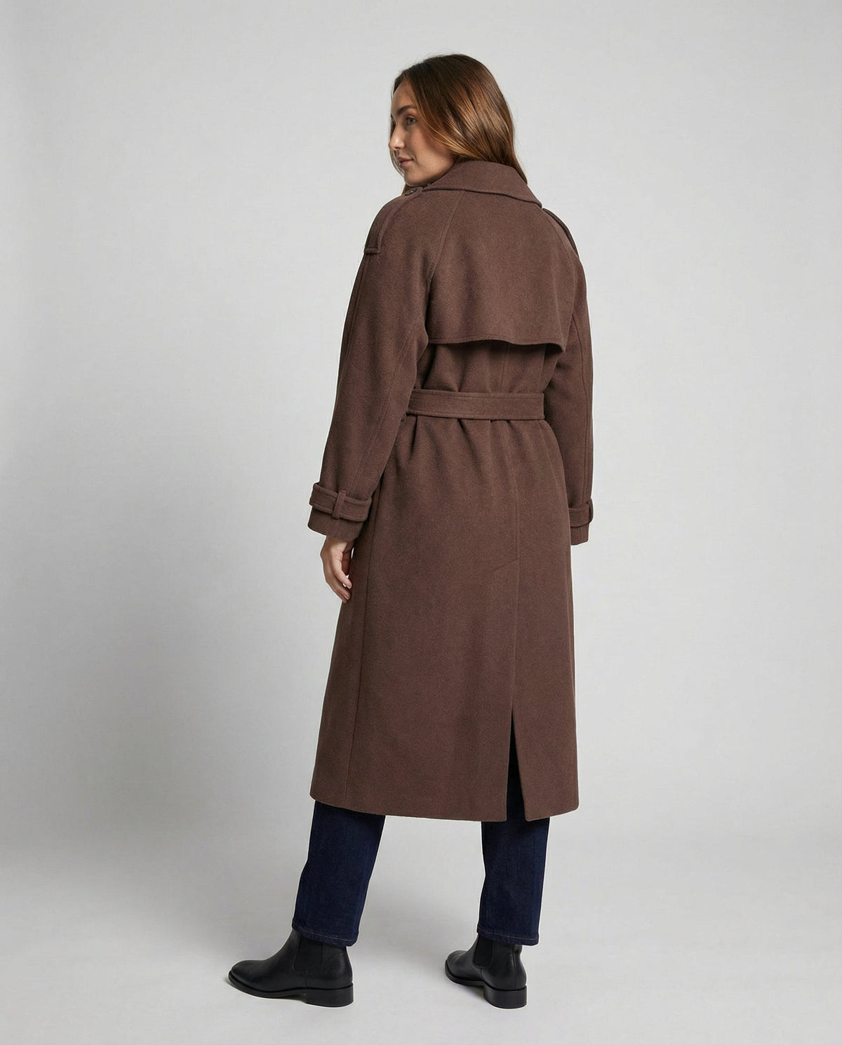 Comfortable Oversized Wool Coat Women