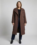 Comfortable Oversized Wool Coat Women